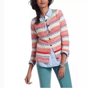 Athropologie vintage-style cardigan